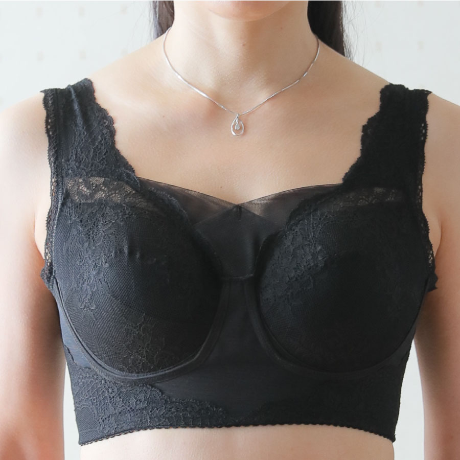 ベージュのブラジャー