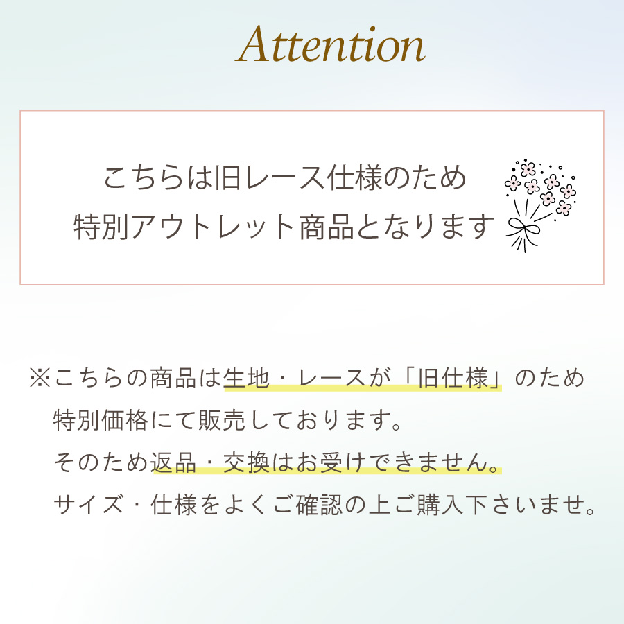 TZB06-2旧レースタイプブライダルインナービスチェ単品 返品交換不可