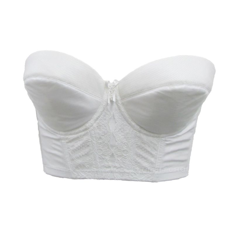 ブライダルインナー セミロングブラジャー単品 ホワイト