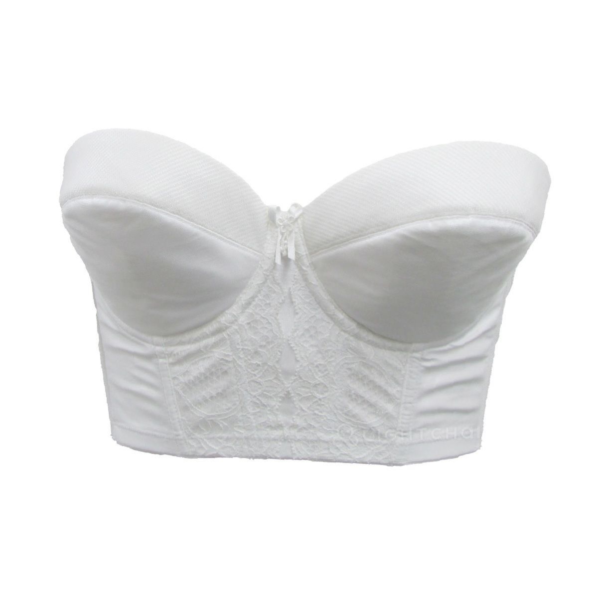 ブライダルインナー セミロングブラジャー単品 ホワイト