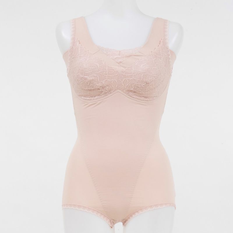 YTN30　ボディスーツ　ベージュ