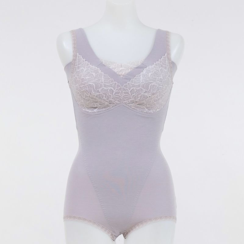 YTN30　ボディスーツ　グレージュ