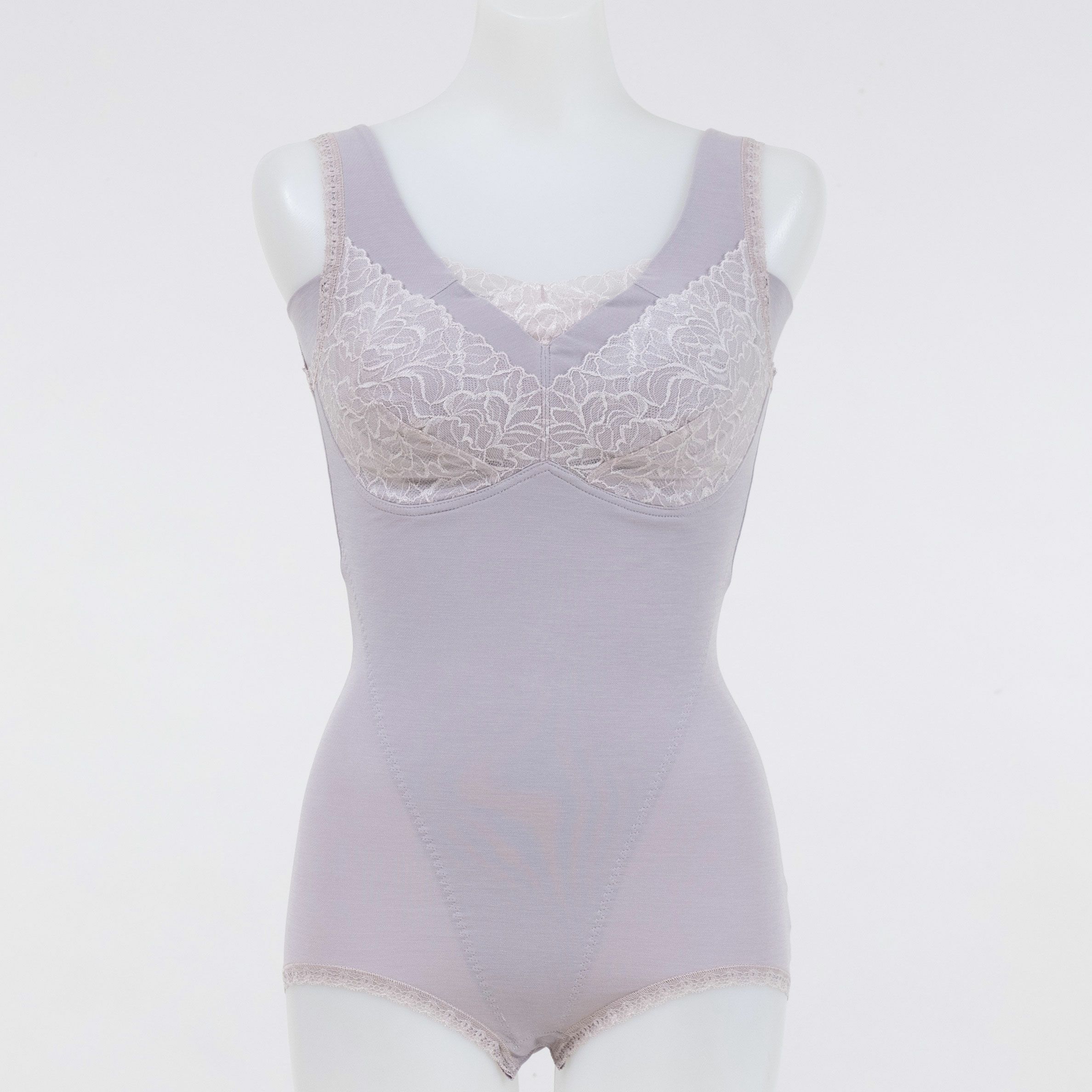 YTN30　ボディスーツ　グレージュ