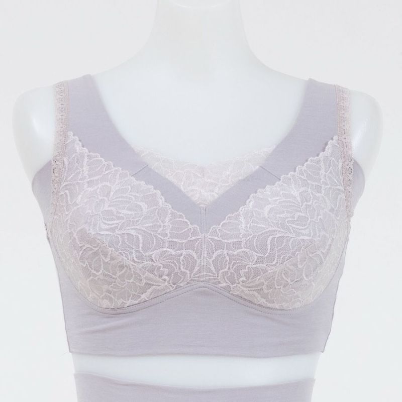 YTA30　リフィールシリーズノンワイヤーブラ　グレージュ