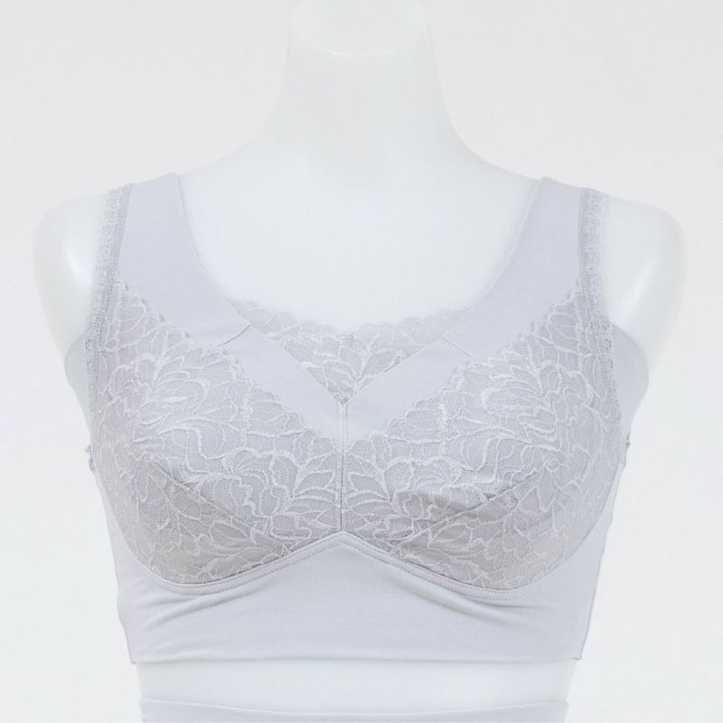 YTA30　リフィールシリーズノンワイヤーブラ　ライトグレー