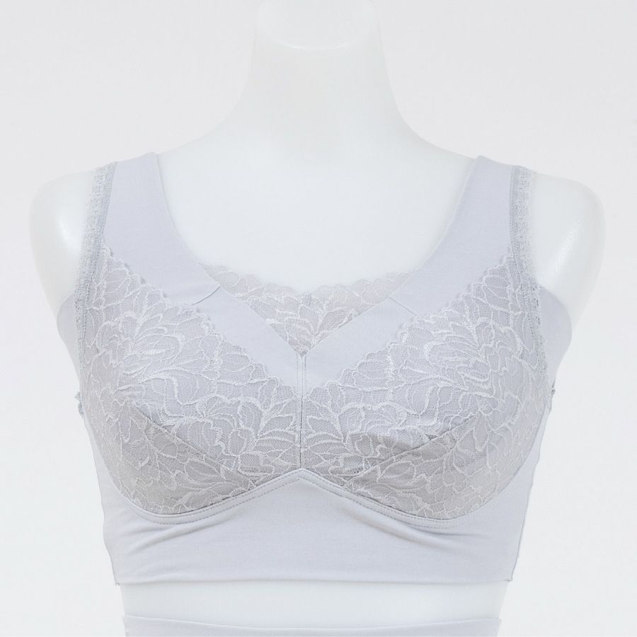 YTA30　リフィールシリーズノンワイヤーブラ　ライトグレー