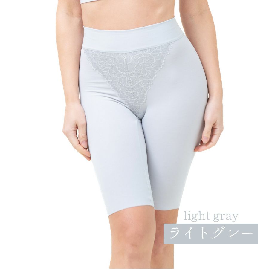 YTJ30　ロングガードル　ライトグレー