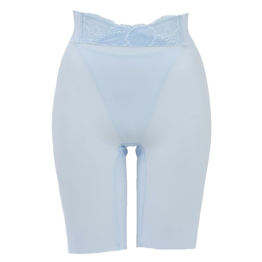 YTJ21　モアブルームロングガードルアイスブルー