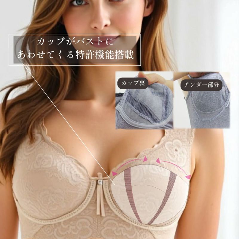 モアスライド機能がついたカップ