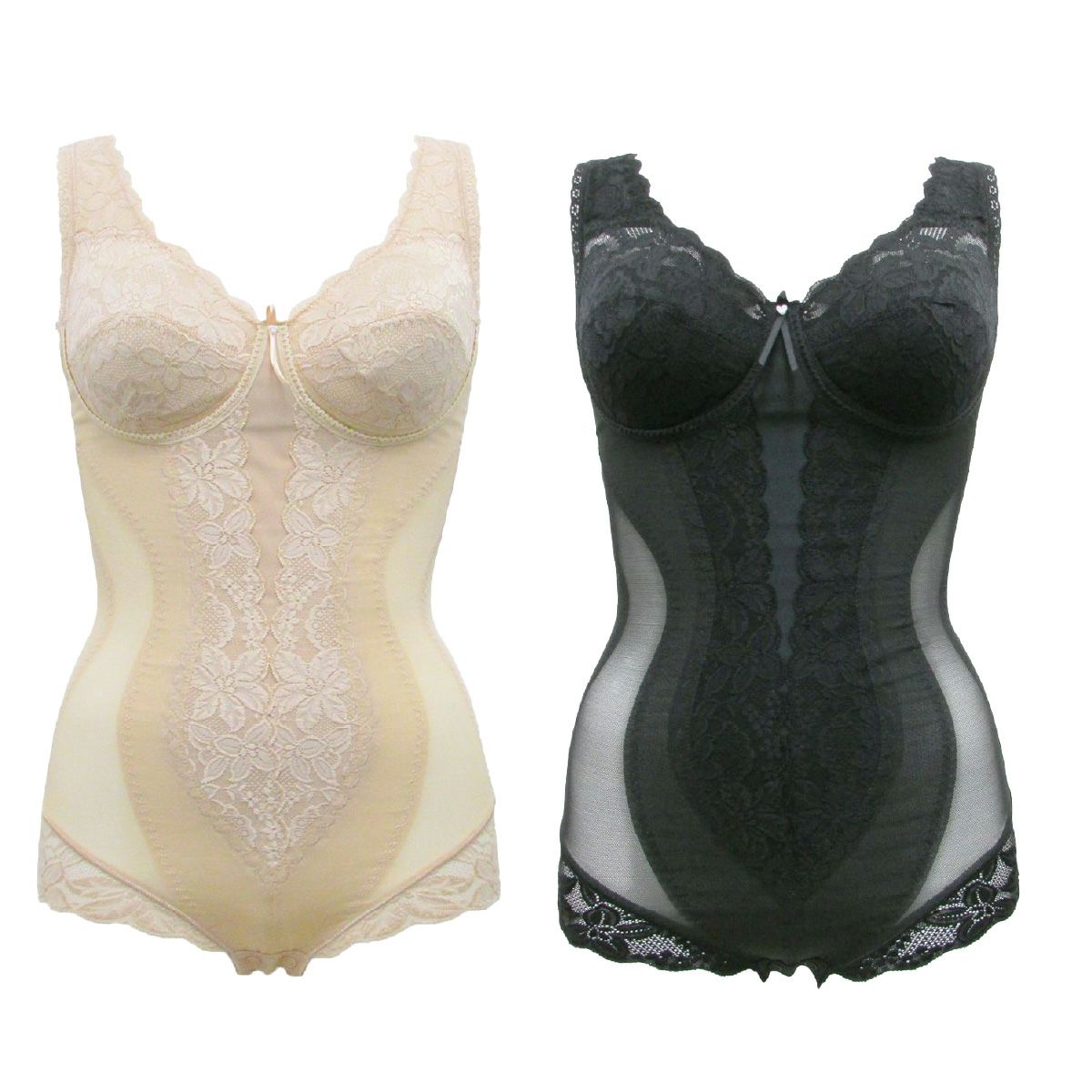 ２枚の組み合わせパターン3　ベージュ×ブラック