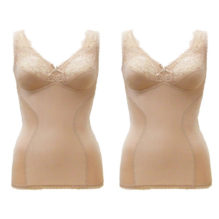 YTP60 モアライトシリーズボディシェイパー2枚組　ベージュ