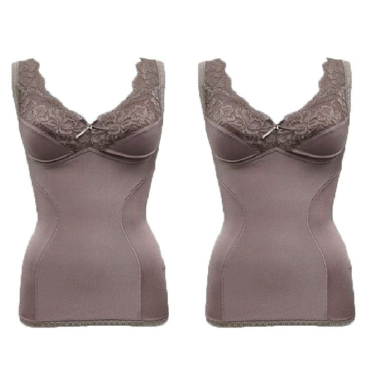 YTP60 モアライトシリーズボディシェイパー2枚組　モカ