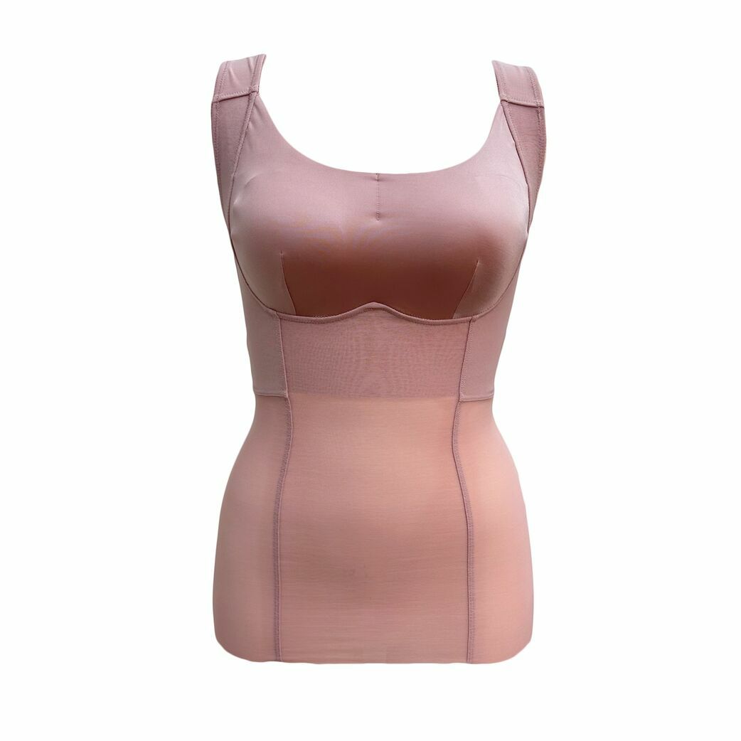姿勢スッキリブラトップ　ローズピンク